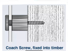 Load image into Gallery viewer, M12 Lag Screw Bolt
